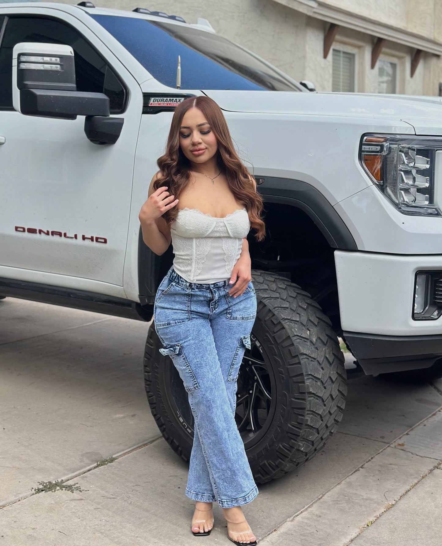 Spring corset top